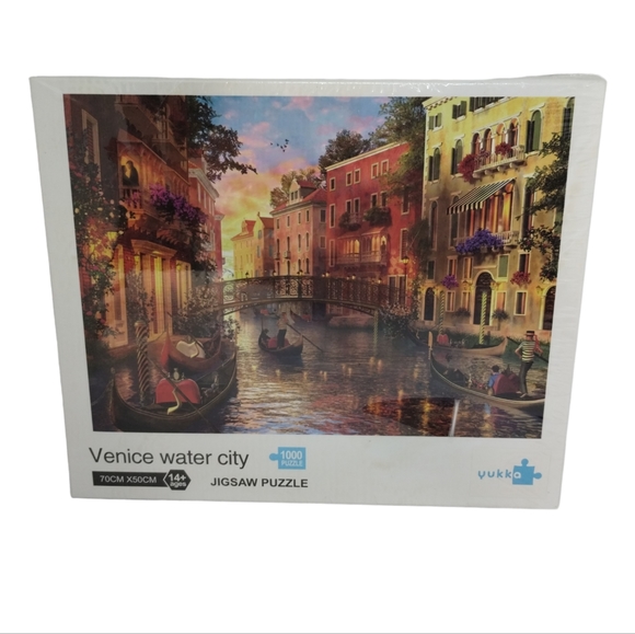Puzzle De 500 Piezas ‘Venice Water City’ – Desafío Educativo Y Obra De Arte Para Adultos, 52x38 Cm